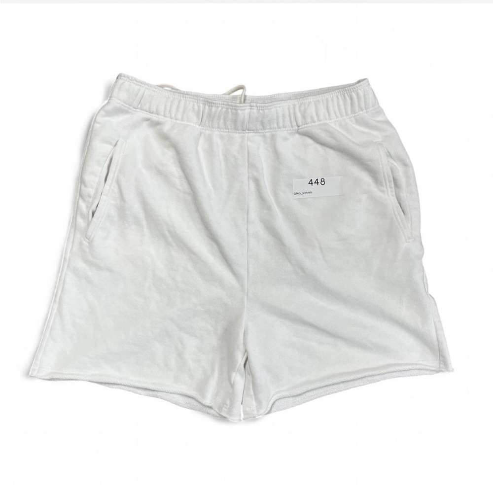American Eagle Outfitters White High Waisted Sweat Shorts